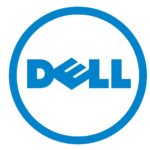 The Dell logo features the word "DELL" in blue uppercase letters with a tilted "E," surrounded by a blue oval outline on a white background, symbolizing the innovation that Triton Technologies partners value.